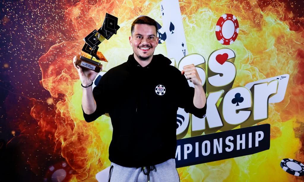 Léo Dafflon est champion suisse de poker 2025