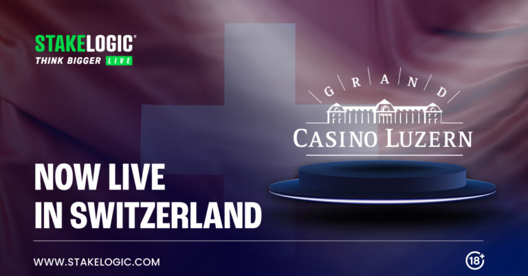 Stakelogic live confirme un nouveau partenariat avec le Grand Casino Luzern