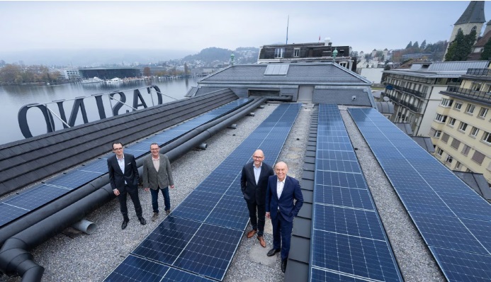 Le Grand Casino installe une nouvelle centrale photovoltaïque